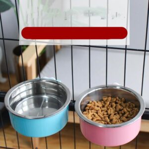 Hanging Stainless Steel Pet Bowl - The Perfect Solution For Mess-Free Feeding
