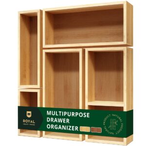 Storage Box Set of 5, Natural