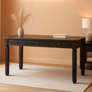 Tyler Creek Farmhouse Dining Table With Drawers Seats 6