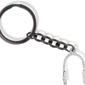 Emerald Park Jewelry Headphones Charm Keychain