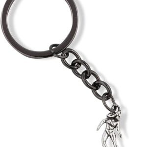 Emerald Park Jewelry Surfer Female Charm Keychain