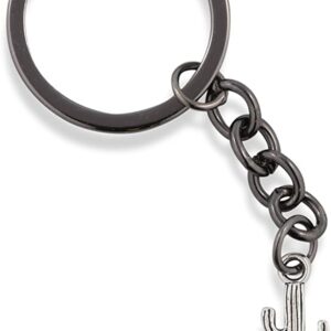 Emerald Park Jewelry Cactus Charm Keychain