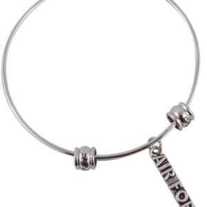 Emerald Park Jewelry Air Force Fancy Bangle