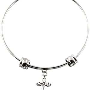 Emerald Park Jewelry Cross Fancy Bangle