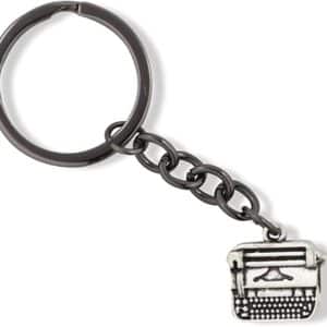 Emerald Park Jewelry Typewriter Charm Keychain