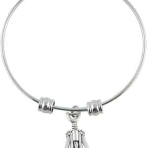 Emerald Park Jewelry Corkscrew Bangle