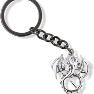 Emerald Park Jewelry Dragon Charm Keychain