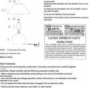 Wapenveld Blue Table Lamp
