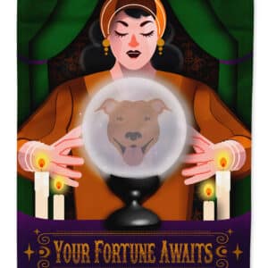 Pit Bull Terrier Halloween Garden Flag