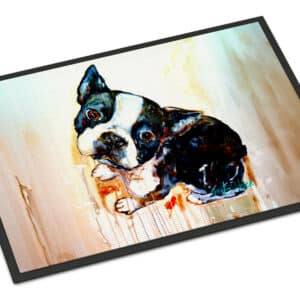 Boston Terrier The Look Doormat