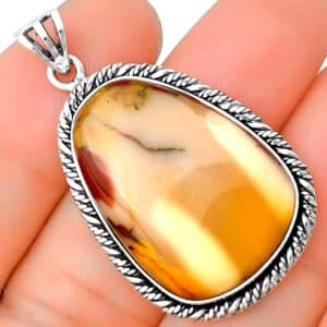 Natural Red Mookaite Pendant P-1074 SDP138789