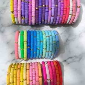 Clay Beaded Bracelet