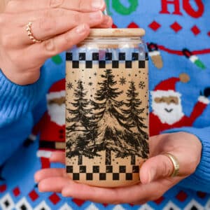 Retro Christmas Tree 17oz