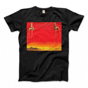 Salvador Dali, The Elephants Artwork T-Shirt